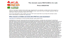 Desktop Screenshot of peit.com